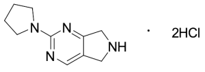 6,7-Dihydro-2-(1-pyrrolidinyl)-5H-pyrrolo[3,4-d]pyrimidine Dihydrochloride;