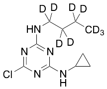 2-(n-Butyl-d9-amino)-4-chloro-6-cyclopropylamino-1,3,5-triazine