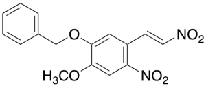4-Methoxy-5-benzyloxy-2,Beta-dinitrostyrene
