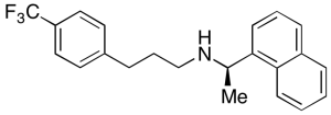 (aR)-a-Methyl-N-[3-[4-(trifluoromethyl)phenyl]propyl]-1-naphthalenemethanamine (>90%)