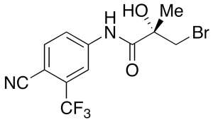(2S)-3-Bromo-N-[4-cyano-3-(trifluoromethyl)phenyl]-2-hydroxy-2-methyl-propanamide