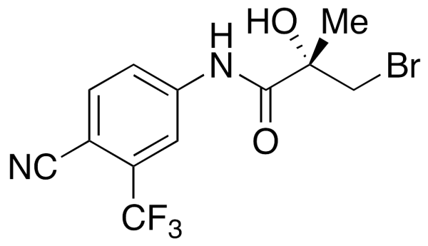 (2S)-3-Bromo-N-[4-cyano-3-(trifluoromethyl)phenyl]-2-hydroxy-2-methyl-propanamide