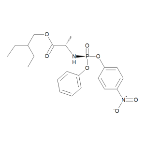 N-[(S)-(4-Nitrophenoxy)phenoxyphosphinyl]-2-ethylbutyl Ester L-Alanine