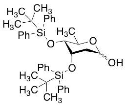 2,6-Dideoxy-3,4-bis-O-[(1,1-dimethylethyl)diphenylsilyl]-D-ribo-hexose