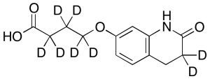 3,4-Dihydro-7-(3’carboxy)propoxy-2(1H)-quinolinone-d8