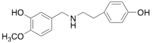 N-(p-Hydroxyphenethyl)-N-(3-hydroxy-4-methoxy)benzylamine
