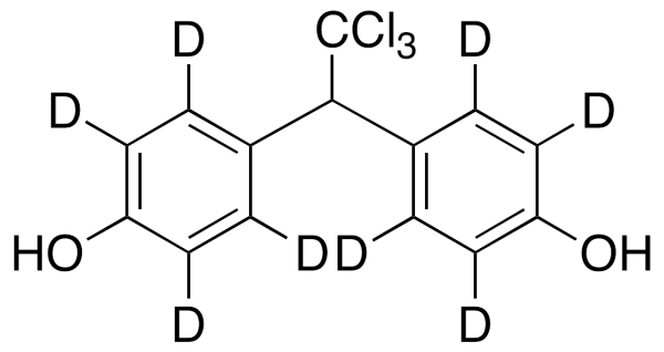 2,2-Bis(4-hydroxyphenyl)-1,1,1-trichloroethane-d8 (Major)