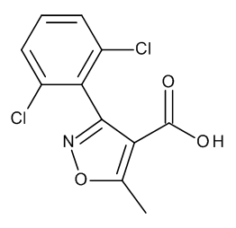 3-(2,6-Dichlorophenyl)-5-methyl-4-isoxazolylcarboxylic Acid