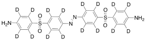 4,4-Bis(4-aminophenylsulfonyl)-azobenzene-d16 (>80%)