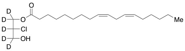 rac-1-Linoleoyl-2-chloropropanediol-d5