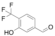 3-Hydroxy-4-(trifluoromethyl)benzaldehyde (~90%)