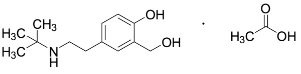 Deshydroxy Albuterol Acetate Salt