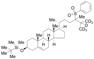 3-O-tert-Butyldimethylsilyl-24-methyl-24-phenylsulfonyl-cholest-5-ene-3-ol-d7