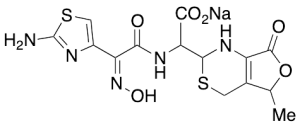 alpha-[[(2-Amino-4-thiazolyl)(hydroxyimino)acetyl]amino]-1,2,5,7-tetrahydro-5-methyl-7-oxo-4H-Furo[3
