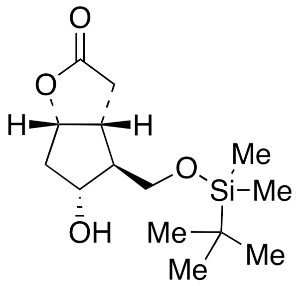 (3aR,4S,5R,6aS)-4-(tert-Butyldimethylsilyloxy)methyl-5-hydroxy-hexahydro-2H-cyclopenta[b]furan-2-one