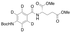 N-Boc-(p-aminobenzoyl)-L-glutamic Acid-d4 Dimethyl Ester