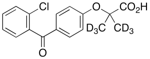 2-Chloro Fenofibric Acid-d6