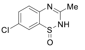 7-Chloro-3-methyl-4H-1,2,4-benzothiadiazine 1-Oxide