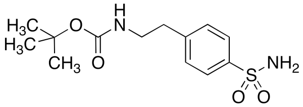 N-[2-[4-(Aminosulfonyl)phenyl]ethyl]carbamic Acid tert-Butyl Ester