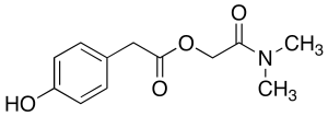 4-Hydroxy Benzeneacetic Acid 2-(Dimethylamino)-2-oxoethyl Ester