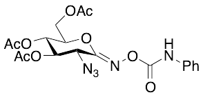 2-Azido-2-deoxy-N-[[(phenylamino)carbonyl]oxy]-D-gluconimidic Acid  delta-Lactone, 3,4,6-Triacetate