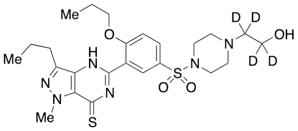 Propoxyphenyl-thiohydroxyhomosildenafil-d4