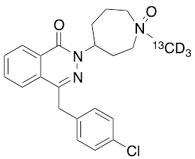 Azelastine-13C,d3 N-Oxide (Mixture of Diastereomers)