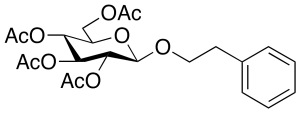 Beta-Phenylethyl Beta-D-Glucoside Tetraacetate