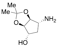(3aR,4S,6R,6aS)-6-Aminotetrahydro-2,2-dimethyl-4H-cyclopenta-1,3-dioxol-4-ol