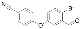 4-(4-Bromo-3-formylphenoxy)benzonitrile