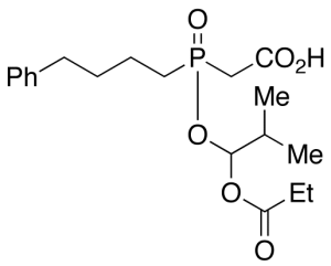 rac-Des(4-cyclohexyl-L-proline) Fosinopril Acetic Acid(Mixture of Diastereomers) (>80%)