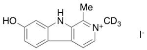 7-Hydroxy-1,2-dimethyl-9H-pyrido[3,4-b]indolium-d3 Iodide
