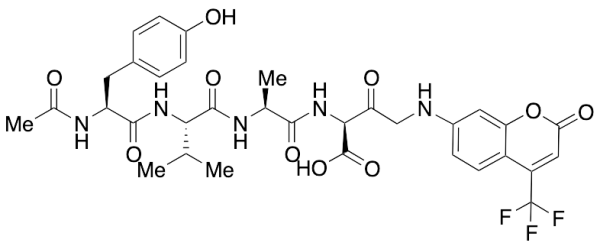 N-Acetyl-Tyr-Val-Ala-Asp-7-amido-4-trifluoromethylcoumarin