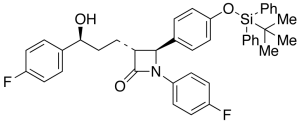 Ezetimibe Phenoxy tert-Butyldiphenylsilyl Ether