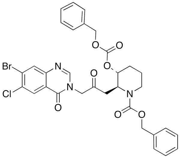 N,O-Bis(benzyloxycarbonyl) Halofuginone