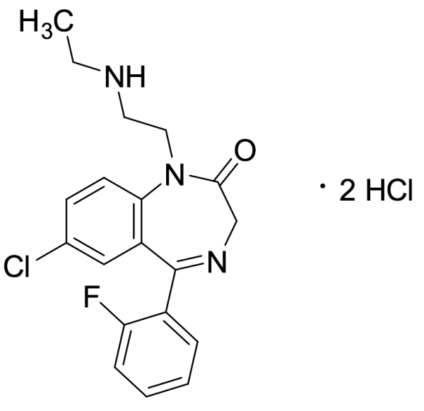 N-Desethyl Flurazepam Dihydrochloride