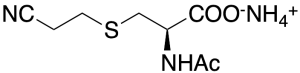 N-Acetyl-S-(2-cyanoethyl)-L-cysteine Ammonium Salt