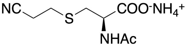 N-Acetyl-S-(2-cyanoethyl)-L-cysteine Ammonium Salt