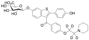 Raloxifene-d4 6-Glucuronide