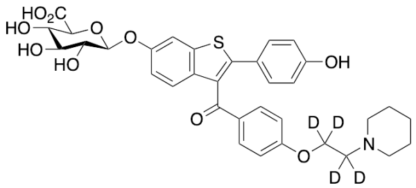Raloxifene-d4 6-Glucuronide