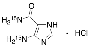 5-Aminoimidazole-4-carboxamide-15N2 Hydrochloride (>90%)