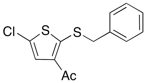 1-(2-(Benzylthio)-5-chlorothiophen-3-yl)ethanone