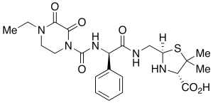 Monodecarboxy Piperacilloic Acid (Mixture of Diastereomers)