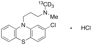 Chlorpromazine-13C,d3 Hydrochloride