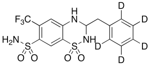 rac Bendroflumethiazide-d5