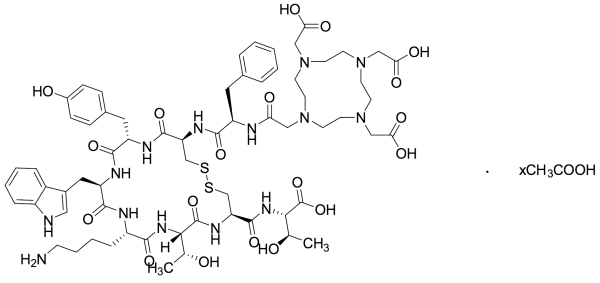 DOTA-(Tyr3)-octreotate Acetate Salt
