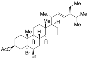 5Alpha,6Beta-Dibromostigmastan-3Beta-yl 3-Acetate