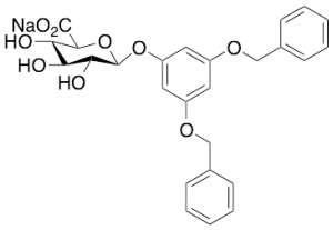 3,5-Di-O-benzyl Phloroglucin Glucuronide Sodium Salt