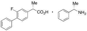 (S)-Flurbiprofen (S)-(-)-Alpha-Methylbenzylamine Salt