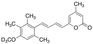 6-[(1E, 3E)-4-(4-Methoxy-2,3,6-trimethylphenyl-d3)-2-methyl-1,3-butadien-1-yl]-4-methyl-2H-pyran-2-one